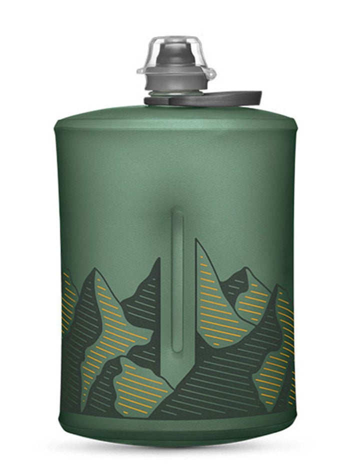 Hydrapak Water Bottle – Stow 1L - Sage Green - Image 1